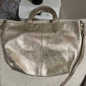 Metallic Gold Women's Tote Bag